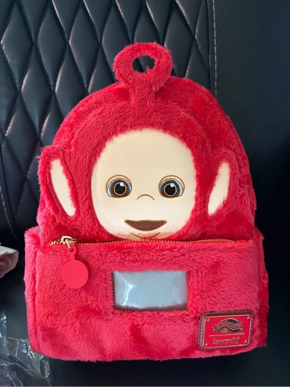 Teletubbies Po Plush Cosplay Light Up Mini Backpack Red NWT